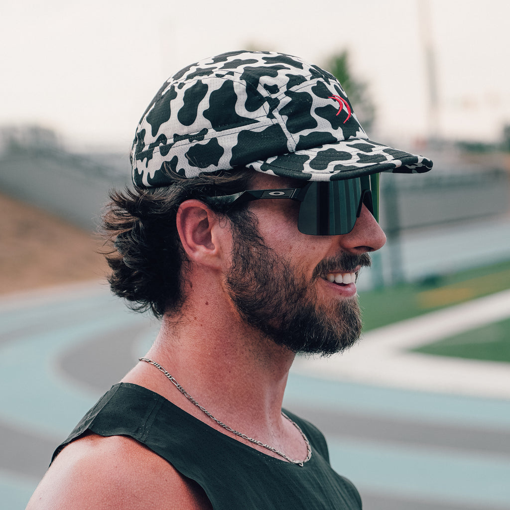 Cow Print Hat