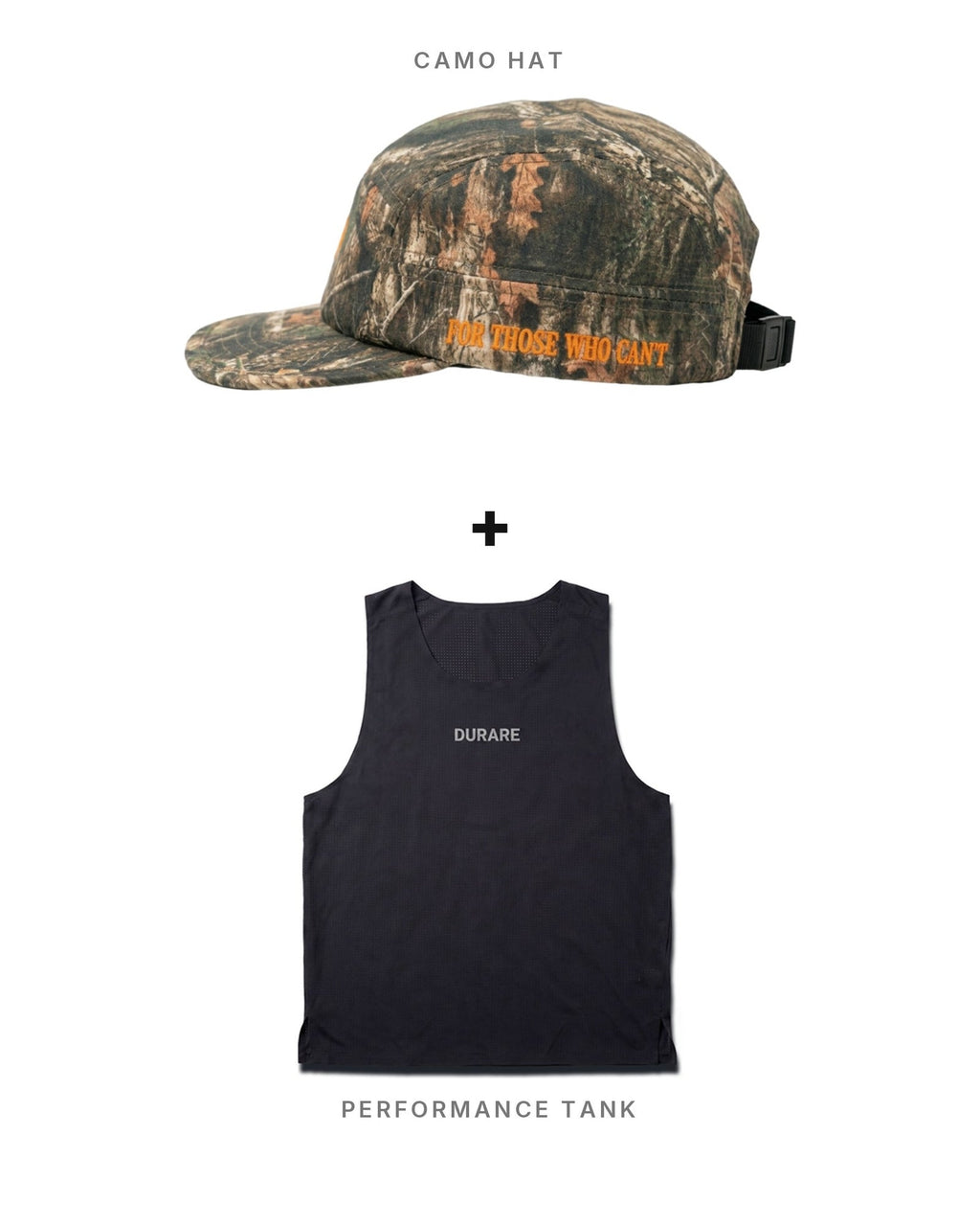 Tank Kit: Camo Hat + Performance Tank